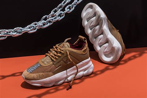 scarpe versace chain reaction|authentic versace chain reaction sneakers.